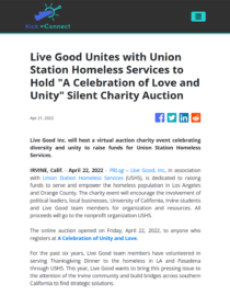 Kick Connect A Celebration of Love and Unity Article