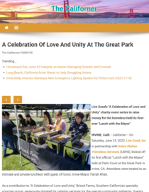 The Californer Celebration at Great Park Article
